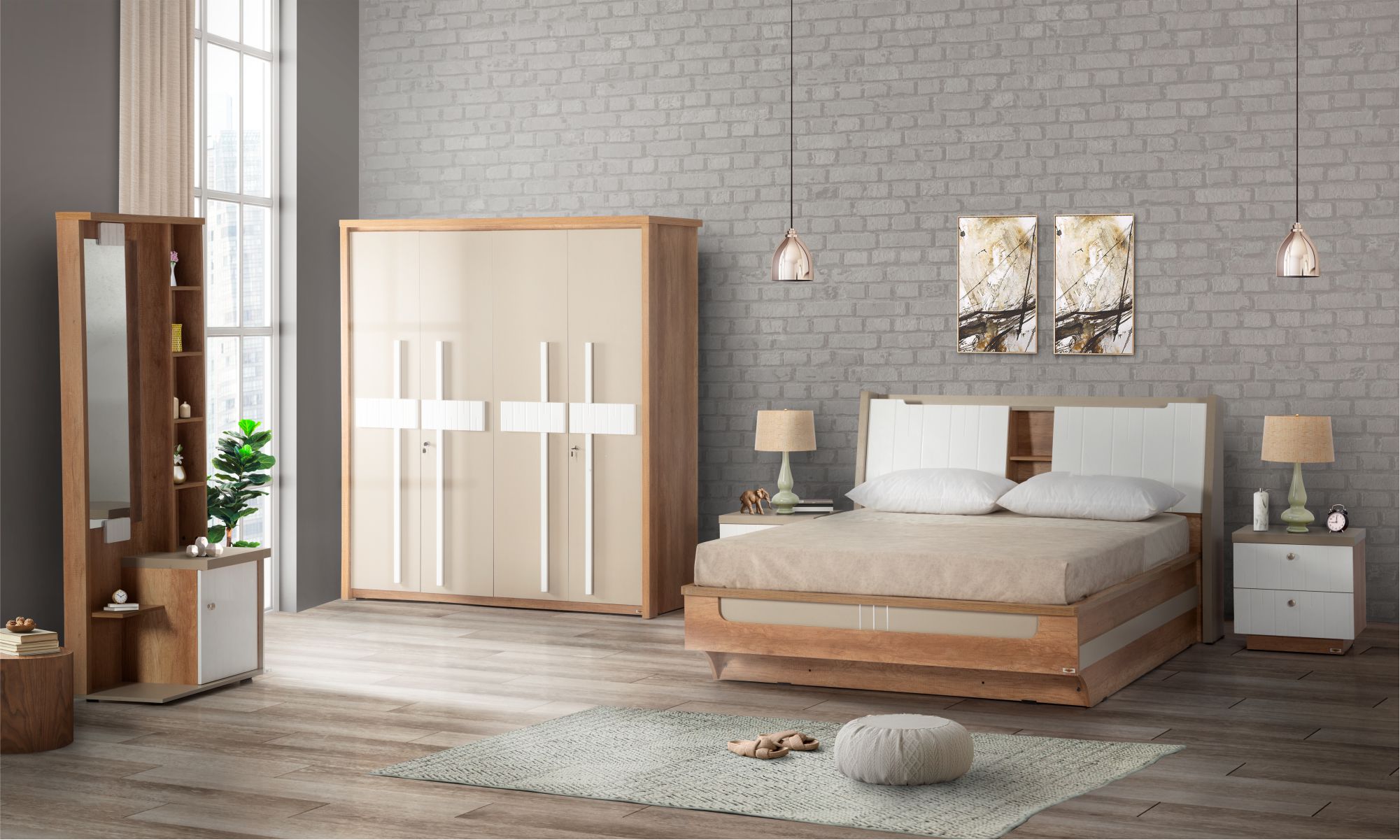 FELCITY BEDROOM SET Piyestra